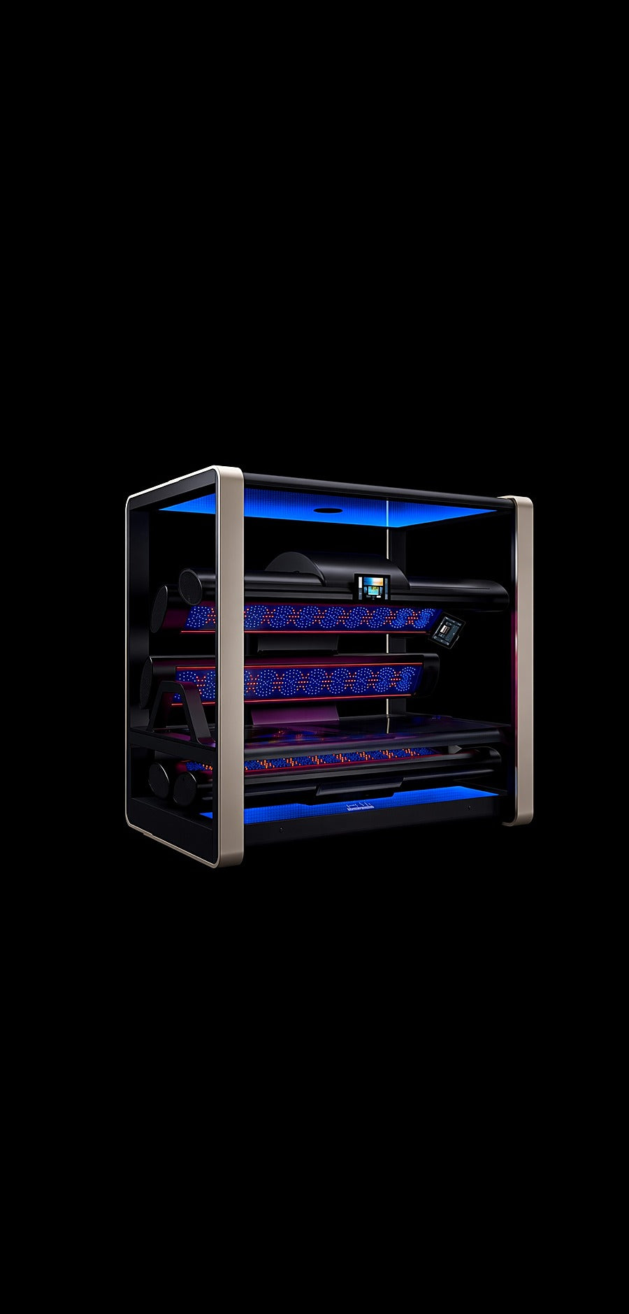 megaSun K11 Air Plus full LED lay-down sunbed